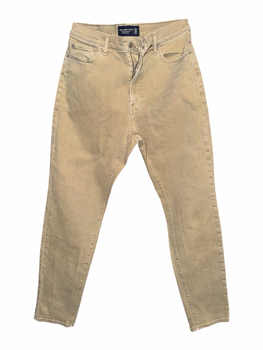 Abercrombie & Fitch Men's Sand/Tan Chinos